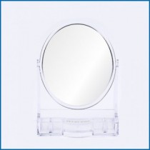 ST-405 원형서랍 회전식 양면탁상거울