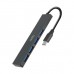 엑토 4포트 익스텐드 C타입 USB 3.2 Gen1 USB 허브 HUB-46