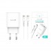 가정용 20W PD3.0+QC3.0 2포트 고속 충전기 CtoC 케이블 포함 JT