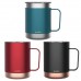 모던스텐 이중 보온보냉 뚜껑머그360ML  3color