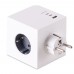 플라이토 블록 PD 20W 고용량  멀티탭 3구 C타입 2포트+USB 1포트  플러그형 JS-D31