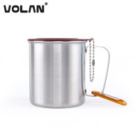 [보틀로만] 올스텐 등산컵(뚜껑) 260ml